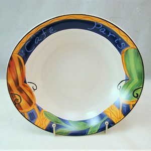 Vintage Coupe Soup Bowl Cafe Paris by SANGO